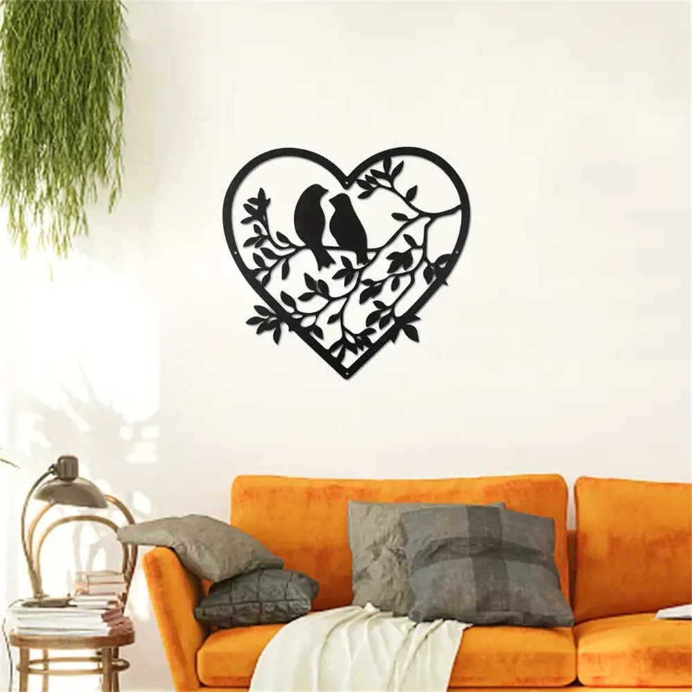 Bird and Tree Of Life Metal Wall Decor