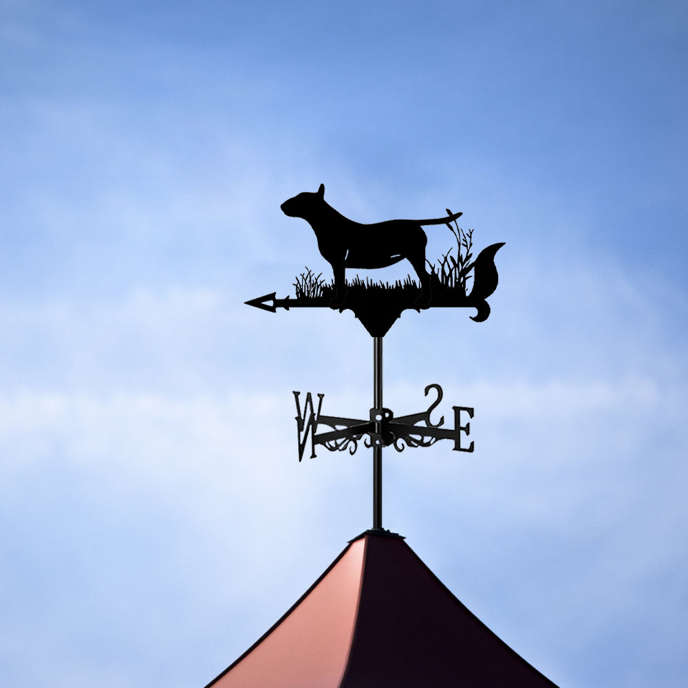 Bull & Bear Silhouette Steel Weathervane