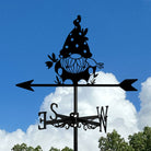 Beautiful Dwarf Elf Stainless Steel Weathervane