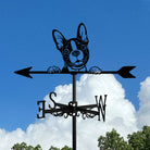 Boston Terrier Stainless Steel Weathervane