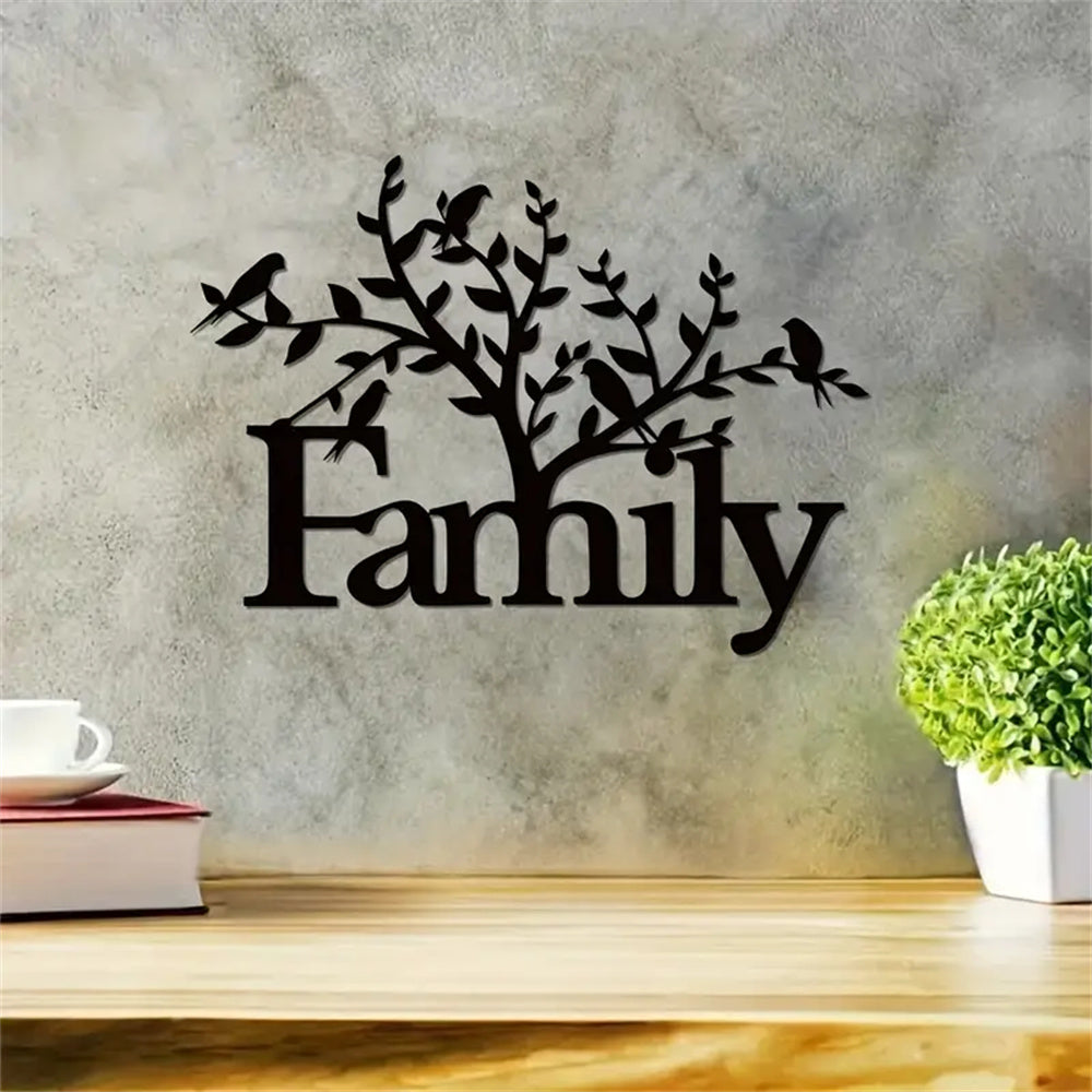 Family Tree Metal Signs Metal Family Wall Decor