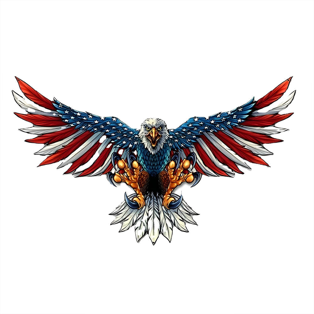 Flying Eagle Metal Wall Art