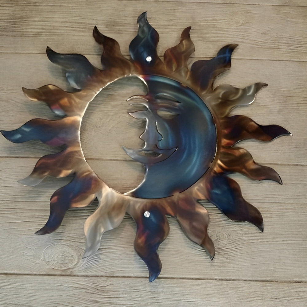 Energy of The Sun Metal Wall Art