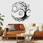 Black Tree of Life Metal Wall Art