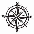 Compass Metal Wall Art