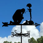 Memorial Fallen Soldiers Stainless Steel Weathervane