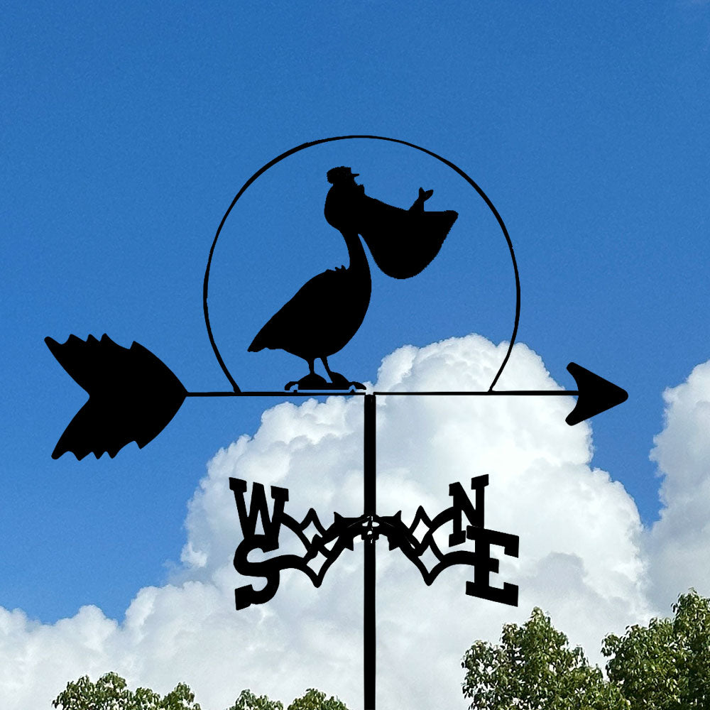 Pelican Fishing Stainless Steel Weathervane