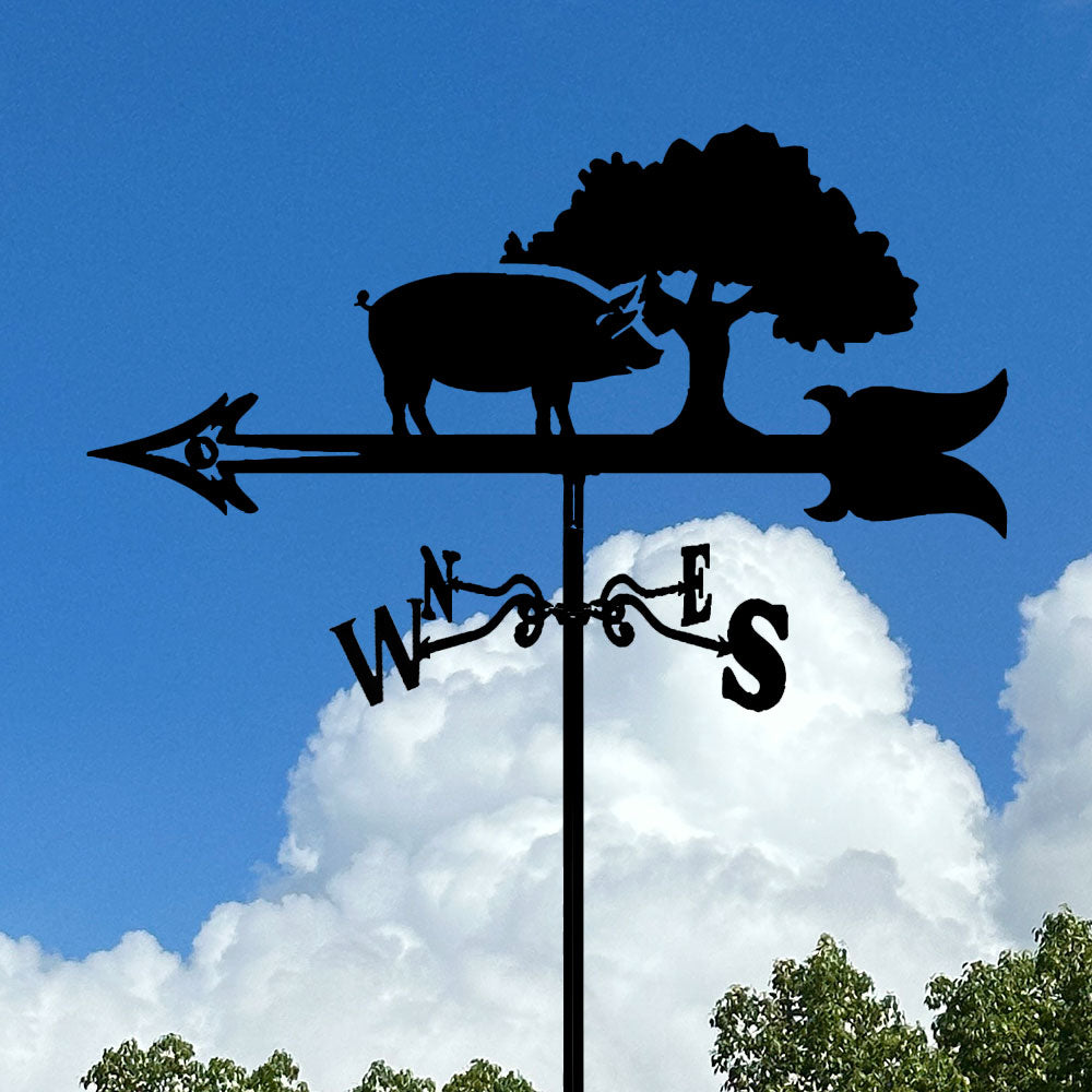 Pig Stainless Steel Weathervane