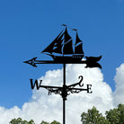 Sailboat Stainless Steel Weathervane