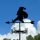 Santa Claus Stainless Steel Weathervane