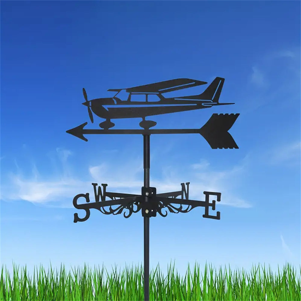 Seaplane Stainless Steel Weathervane