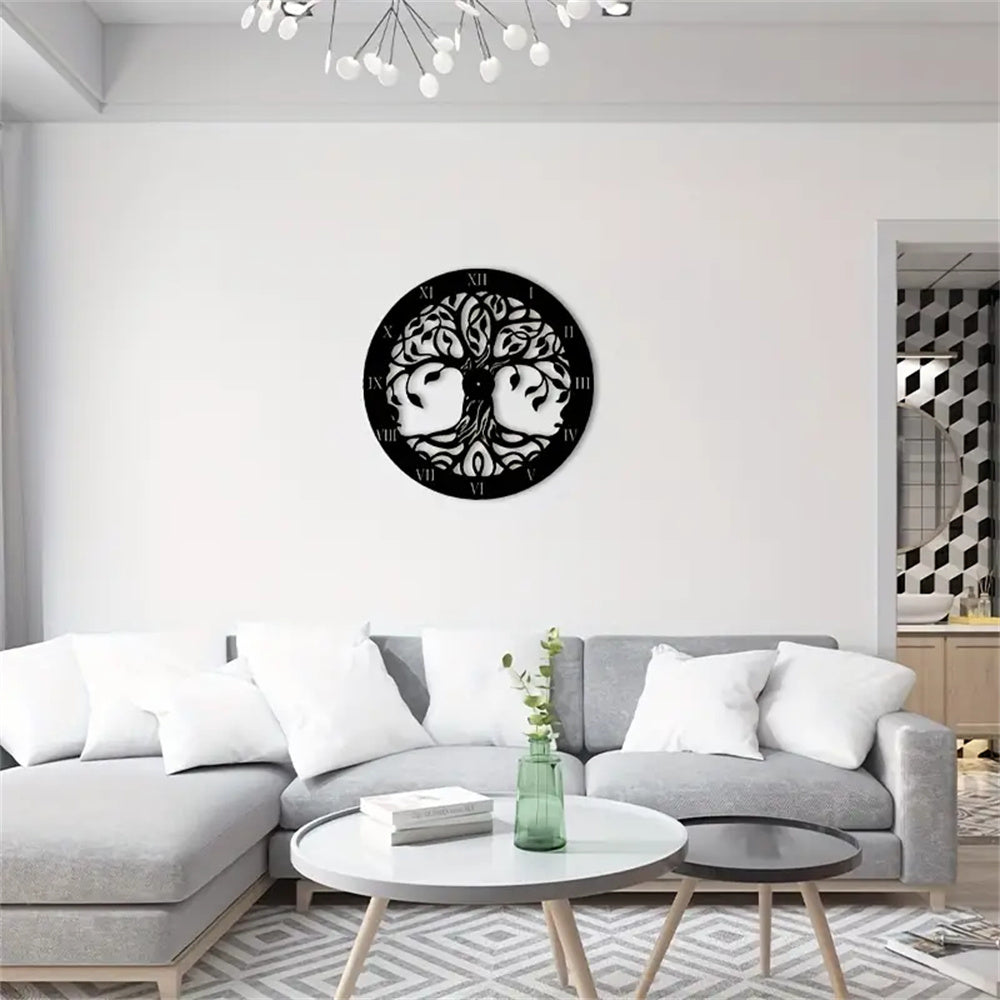 Tree Of Life Wall Art Metal Wall Sign for clock