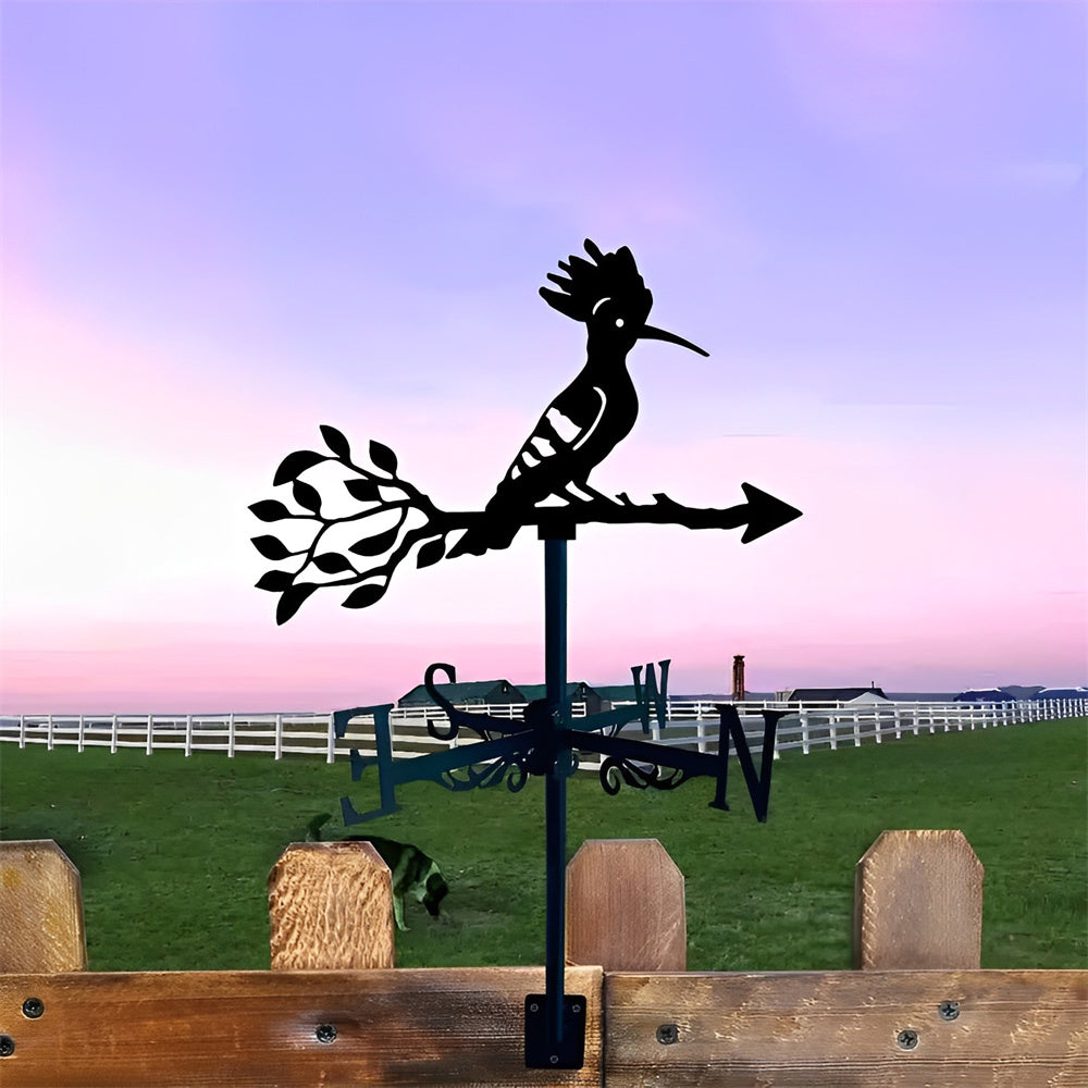 Woodpecker Stainless Steel Weathervane