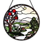 Apple Tree Sun Catcher Decoration Stained Glass Window Hanging
