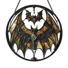 Bat Sun Catcher Decoration Stained Glass Window Hanging