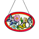 Butterflies Sun Catcher Decoration Stained Glass Window Hanging