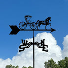 Carriage Stainless Steel Weathervane