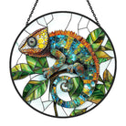 Chameleon Sun Catcher Decoration Stained Glass Window Hanging