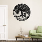 Couple and Tree of Life Metal Wall Art