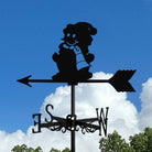 Cute Snowman Stainless Steel Weathervane