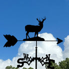 Deer Stainless Steel Weathervane