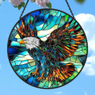 Eagle Sun Catcher Decoration Stained Glass Window Hanging