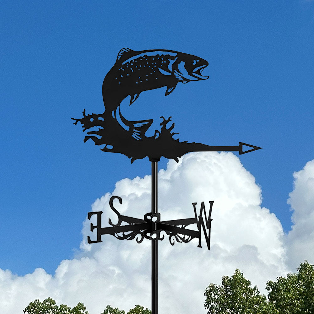 Fish Stainless Steel Weathervane