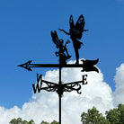 Flower Fairy Stainless Steel Weathervane