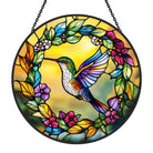 Hummingbird Sun Catcher Decoration Stained Glass Window Hanging