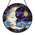 Moon Goddess Sun Catcher Decoration Stained Glass Window Hanging