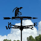 Old Man Stainless Steel Weathervane