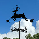 Running-Elk Stainless Steel Weathervane