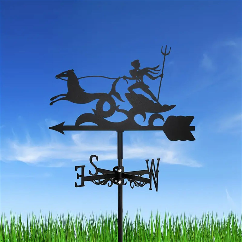 Chariot Stainless Steel Weathervane