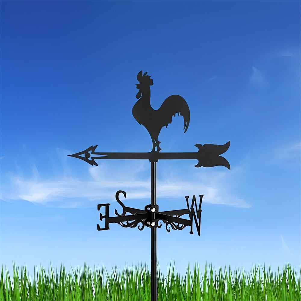 Little Rooster Stainless Steel Weathervane