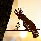 Cockatoo Tree Decorations Outdoor Metal Garden Art