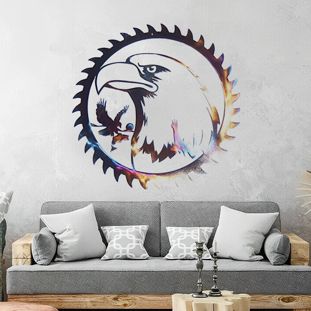 Eagle Metal Wall Art – Bohometalart.com