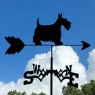 Scottish Terrier Dog Stainless Steel Weathervane