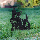 Scottish Terrier Metal Silhouette