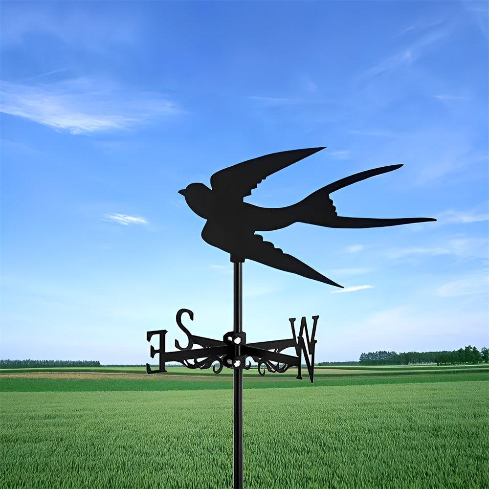 Swallow Stainless Steel Weathervane