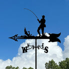 Fishing Stainless Steel Weathervane