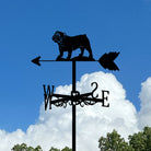 Pug Stainless Steel Weathervane