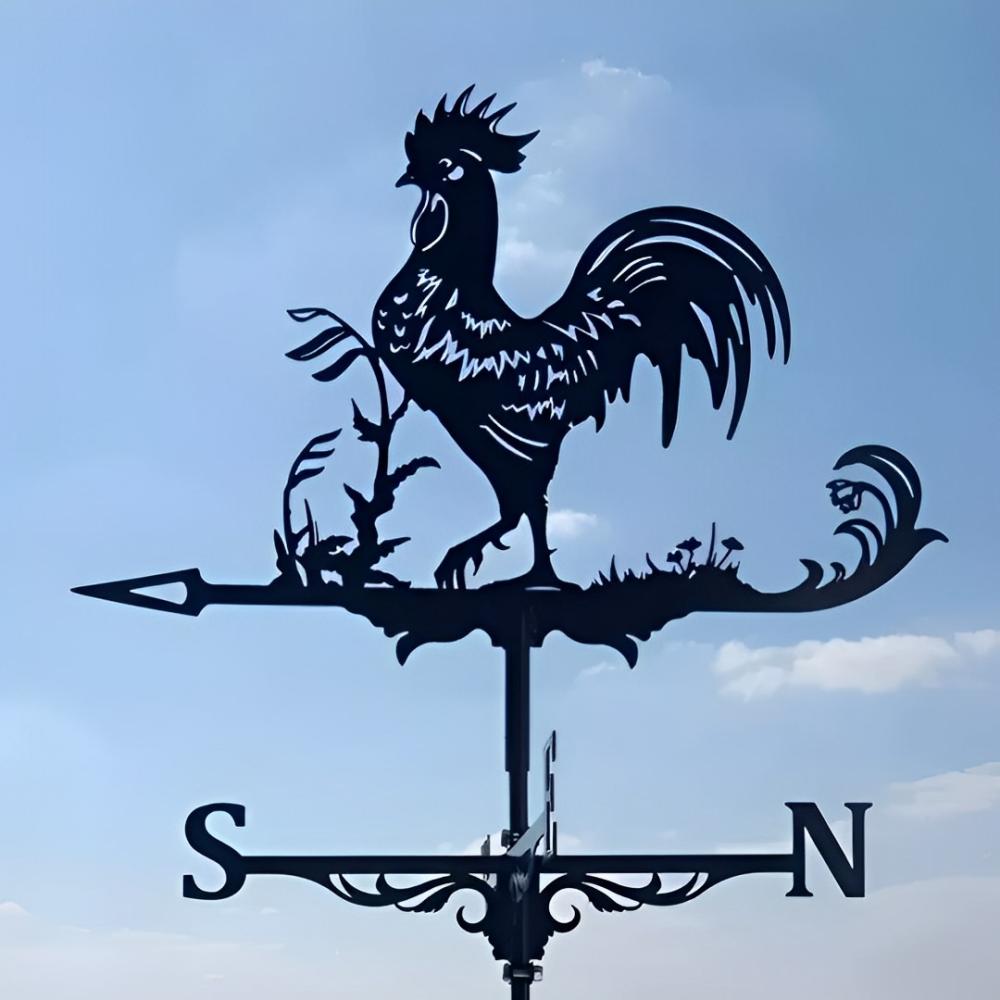 Rooster Stainless Steel Weathervane